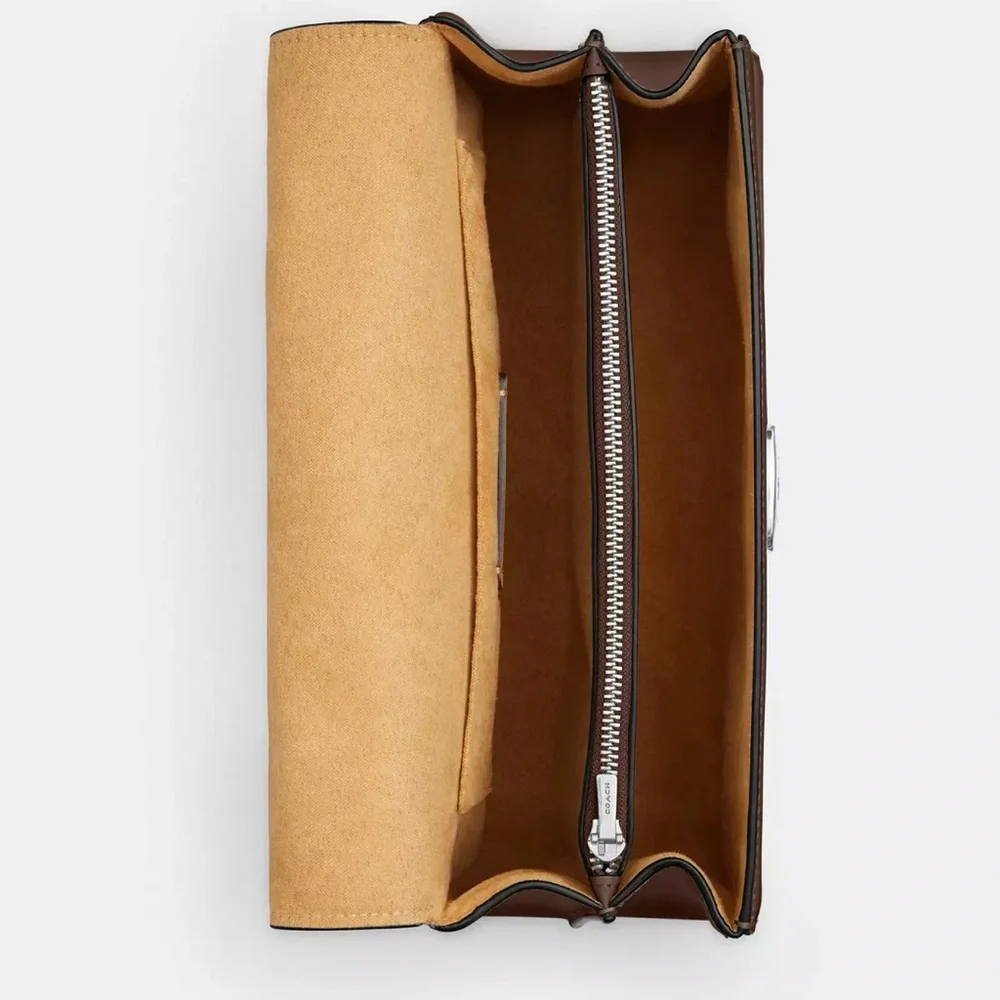 Coach Brown Leather Women's Bag NWT - Picture 9 of 10